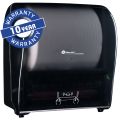 MERIDA SOLID CUT manual roll towel dispenser merida solid cut black with high gloss finish